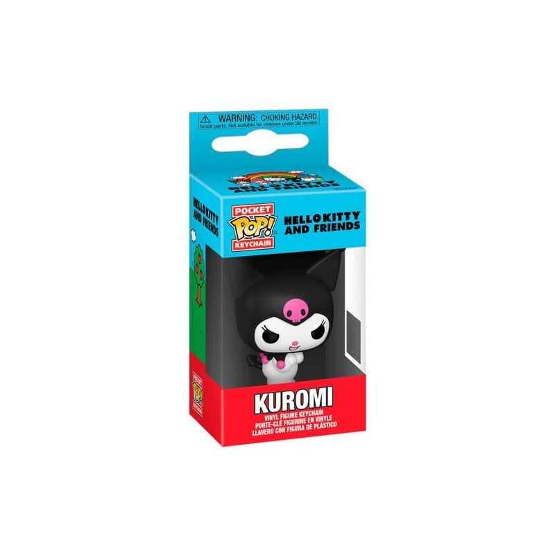 Pop Keychain - Sanrio - Hello Kitty and Friends - Kuromi Pop Keychain - Sanrio - Hello Kitty and Friends - Kuromi